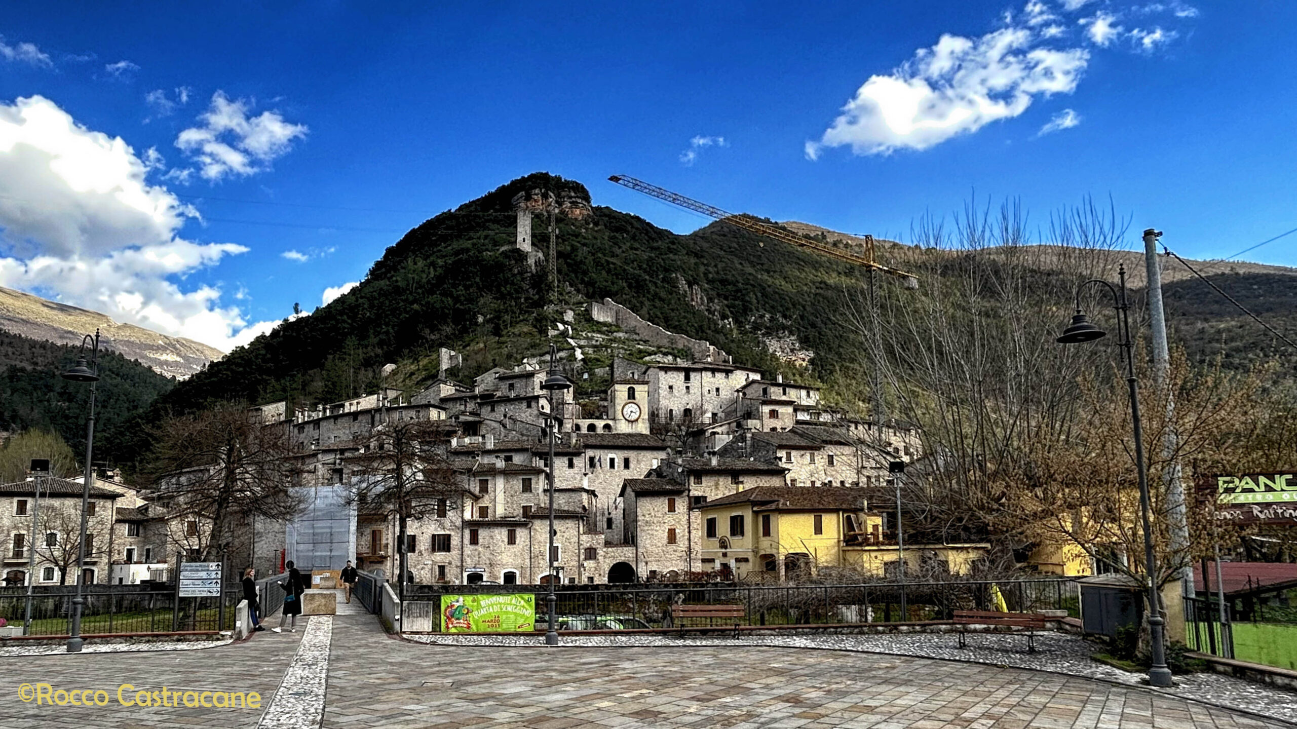 Veduta panoramica di Scheggino