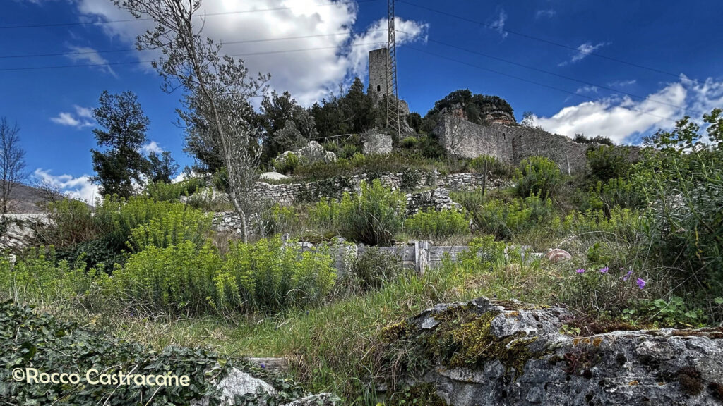 Resti del castello di Scheggino