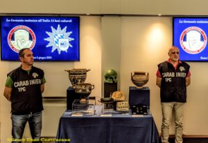 Carabinieri TPC coordinano restituzione dalla Germania di 14 beni di notevole pregio